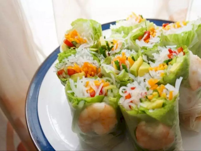 3 Resep Spring Roll Salad Enak dan Bergizi, Jadi Makanan Sehat yang Praktis!