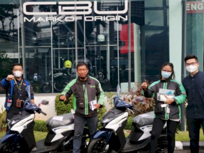 Yamaha-Grab Kerja Sama Buat Program "Tukar Motor Gratis" untuk 10 Driver yang Beruntung