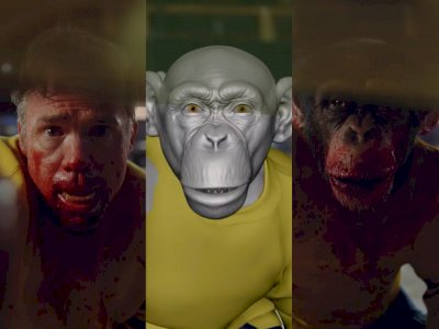 Adegan Gordy, Simpanse yang Ngamuk di Film 'Nope' Nyeremin Banget di Balik Layar