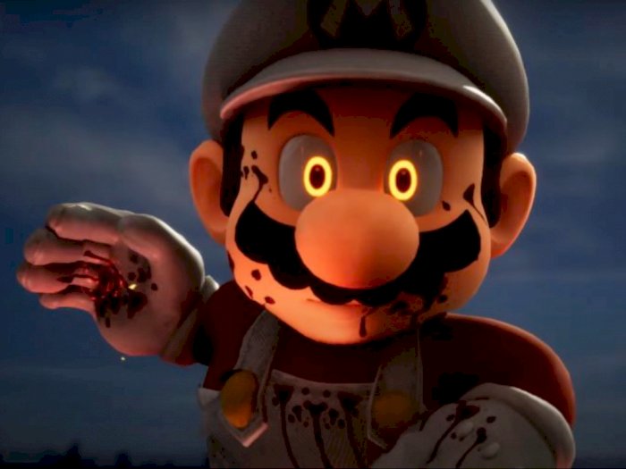 Super Mario RTX Fanmade Gunakan Unreal Engine 5: Vibes-nya Dark!