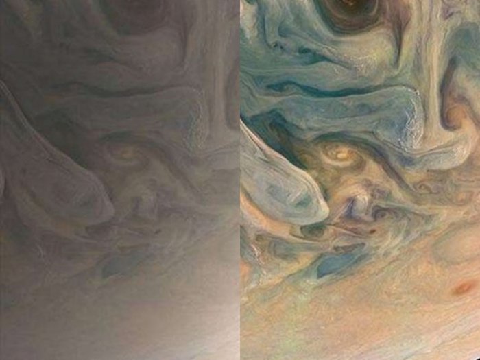 NASA Berhasil Ungkap Warna Kompleks Planet Jupiter, Misi Juno Jadi Andalan