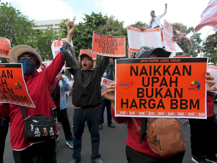 Besok Buruh Bakal Aksi Besar-besaran di DPR untuk Tolak Kenaikan BBM