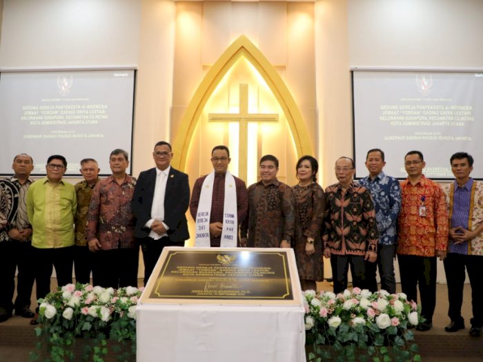 Resmikan Gereja di Cilincing, Anies Dinobatkan Sebagai Bapak Kesetaraan Indonesia
