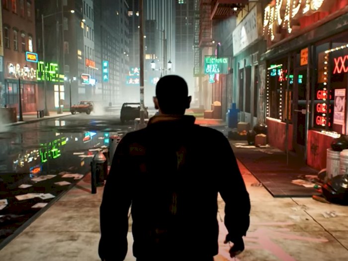 Apa Jadinya Grand Theft Auto IV Gunakan Unreal Engine 5 Terbaru? Simak Video Kerennya