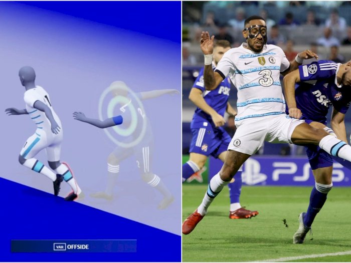 Teknologi Offside Semi-Otomatis Debut di Liga Champions, Gagalkan Gol Aubameyang