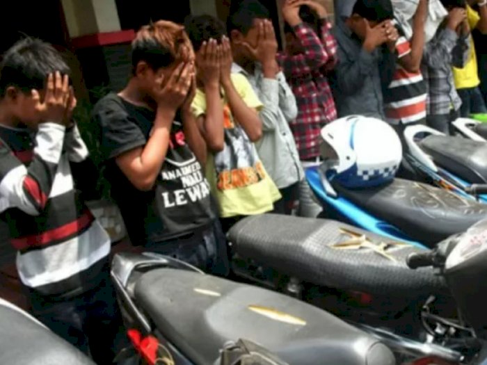 Polisi Ringkus Gembong Geng Motor Terkenal 234 SC yang Nekat Begal Korbannya di Medan