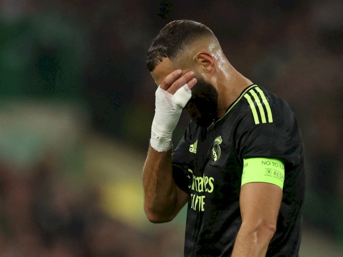 Cedera Paha, Wak Haji Benzema Berpotensi Absen di Derby Madrid 
