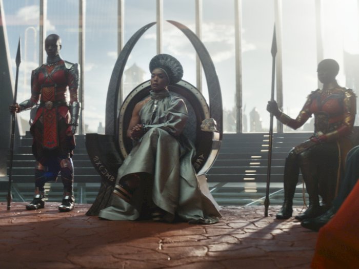 Begini Penampakan Kostum Midnight Angels di 'Black Panther: Wakanda Forever'