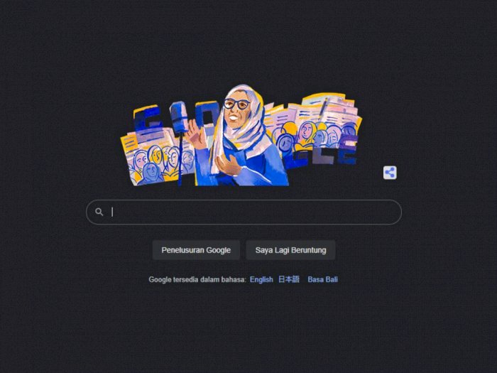 Google Doodle Tampilkan Pahlawan Indonesia Rasuna Said: Selamat Ulang Tahun!