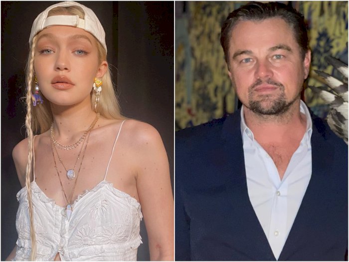 Dikabarkan Pacaran, Gigi Hadid Terciduk Duduk Mesra bareng Leonardo DiCaprio di New York