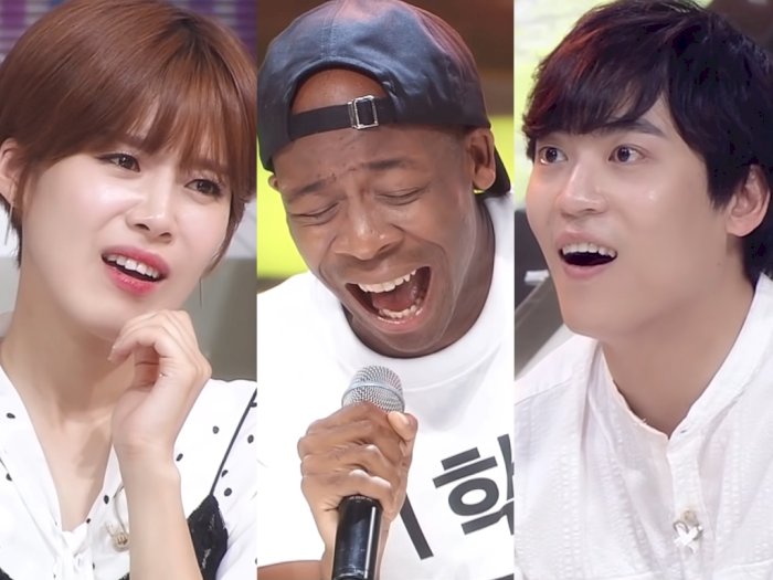 Video Pria Hitam Jago Nyanyi Korea di Variety Show MNET Viral Lagi, Bikin Kaget Penonton