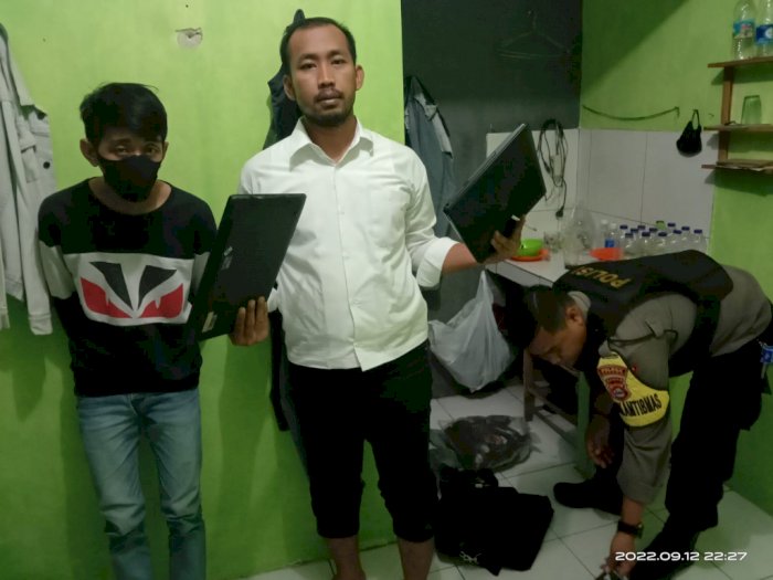 Jual Laptop Curian Milik SD lalu Dijual Lewat Facebook, Pria Ini Langsung Diciduk Polisi