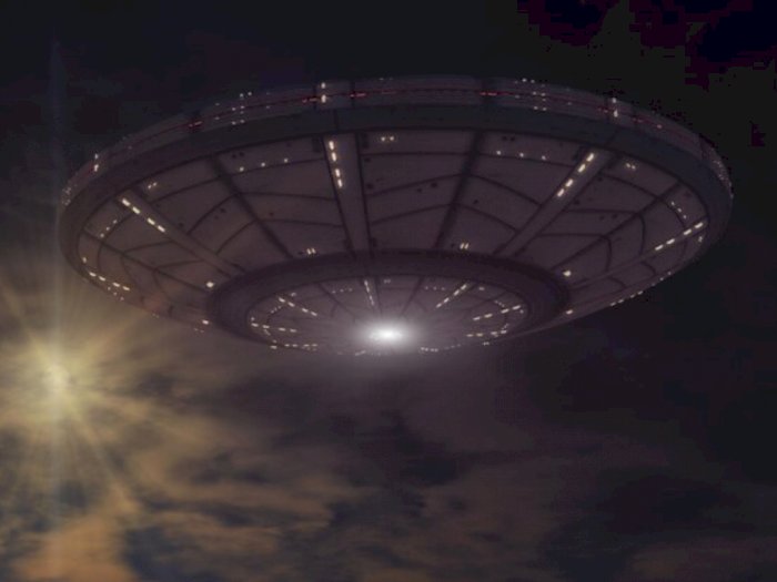 Belasan Benda Terbang Tidak Dikenal Ngumpul di Langit Ukraina, UFO Lagi Kopdar?