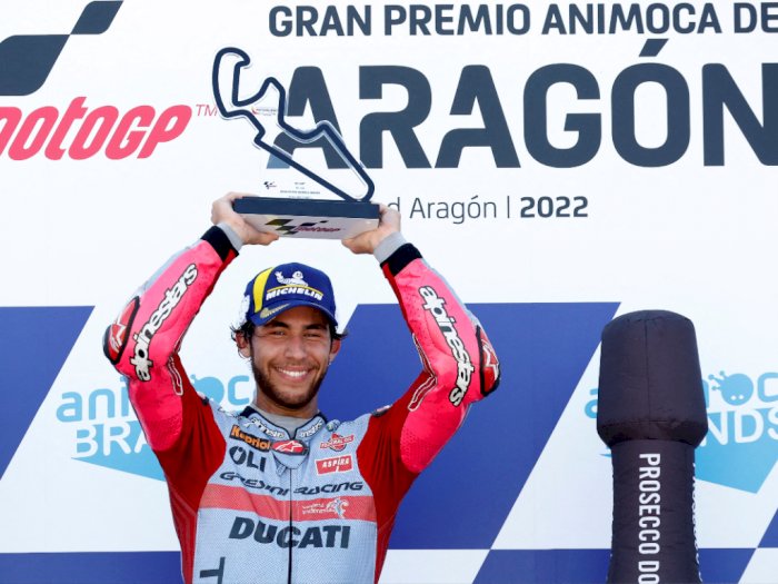 Klasemen Sementara MotoGP 2022 usai Bastianini Jadi Raja di GP Aragon 