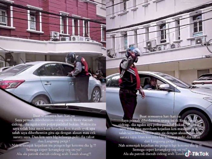 Aksi 'Polisi' Gadungan yang Todong Pengemudi Mobil, Modus Ala-ala Patroli di Jalan