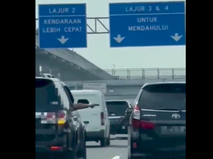 Viral Pengendara Mobil Berplat Dinas Diduga Todongkan Pistol Gara-gara Gak Dikasih Jalan