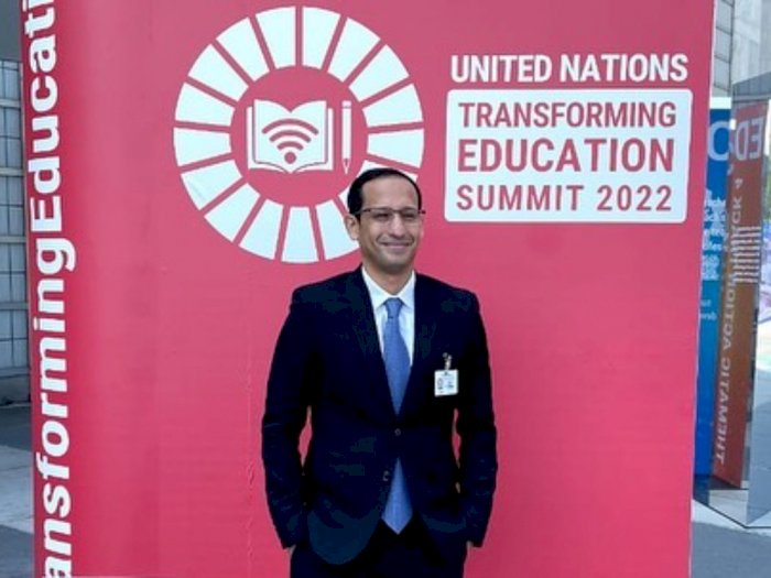 Nadiem Makarim Jabarkan Teknologi Pendidikan Indonesia di Markas PBB: Kami Buat Super App