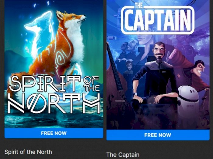 Spirit of the North dan The Captain Jadi Game Gratis Epic Games Store Minggu Ini