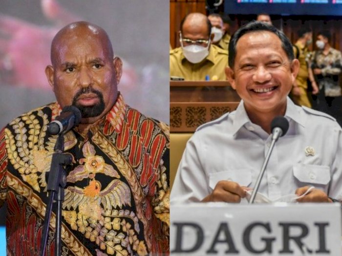 Mendagri Tito Karnavian Akui Sahabat Lama Tersangka Korupsi Lukas Enembe