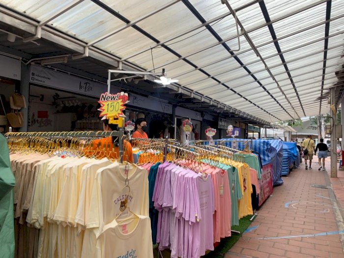 WNI Jarang Mampir ke Thailand Selatan, di Pasar Ini Kemeja Modis Cuma Rp8 Ribuan!