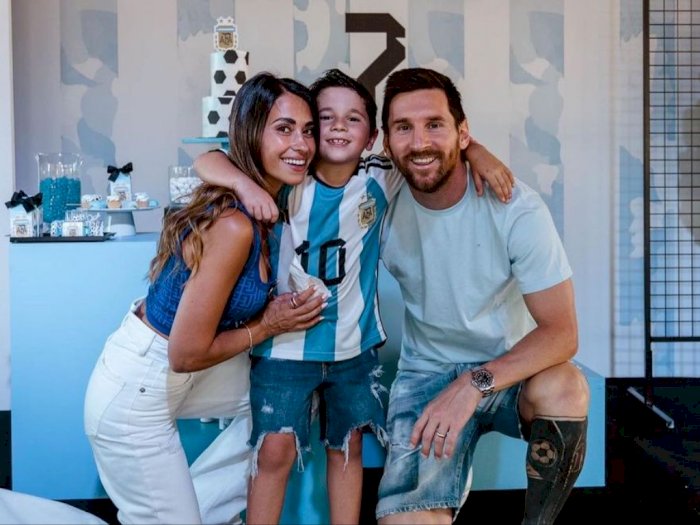 Sering Ngeledek, Mateo Messi Kegirangan Juga Dapat Kartu sang Ayah