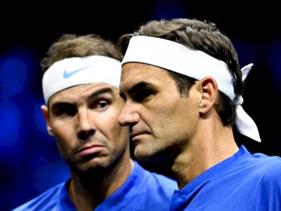 Roger Federer Sudah Pensiun, Rafael Nadal Ogah Ikut-ikutan