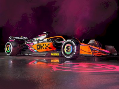 Sambut F1 Singapura dan Jepang, McLaren Punya Livery Baru yang Colorful