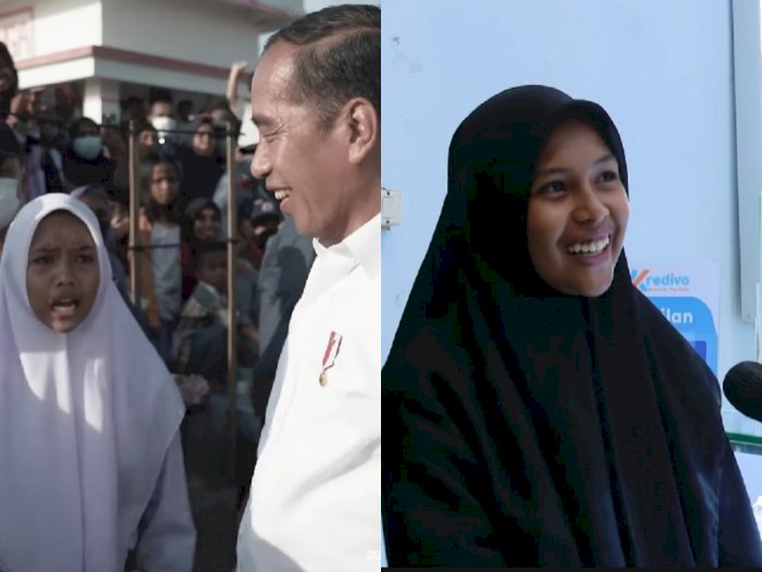 Siswi SMA yang Nangis Marahi Jokowi Dapat HP Baru: Kalau Bisa Minta Nomor Presiden Juga