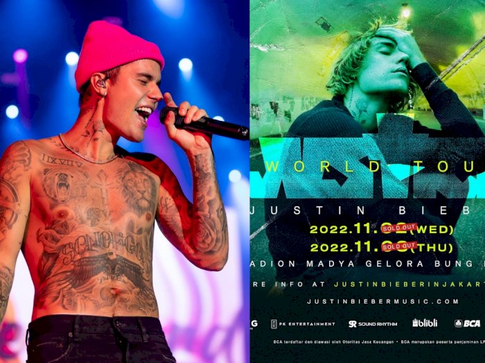 Konser Justin Bieber di Jakarta Resmi Ditunda, Tanggal Baru akan Segera Diumumkan