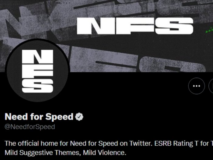 Ganti Logo dan Banner Profil Twitter, Sinyal EA Segera Rilis Game Need for Speed Baru?
