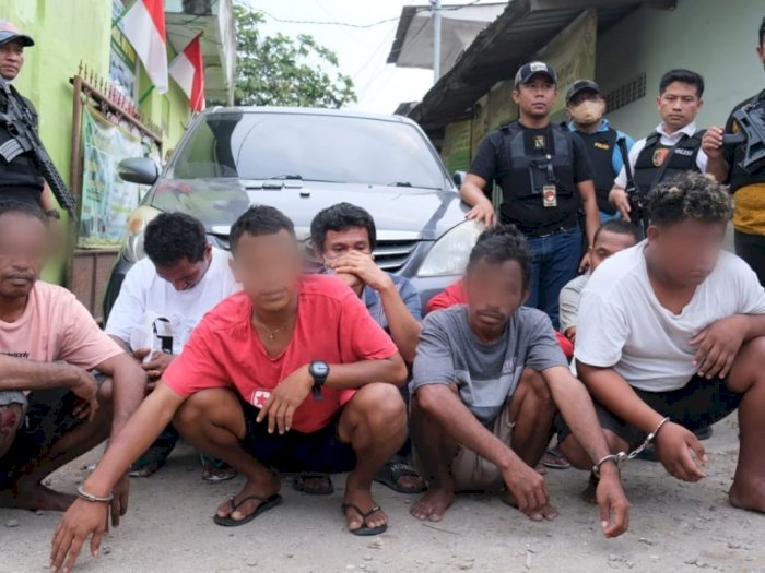 Kampung Ambon Jakbar Digerebek Polisi Lagi, 8 Orang Diamankan!