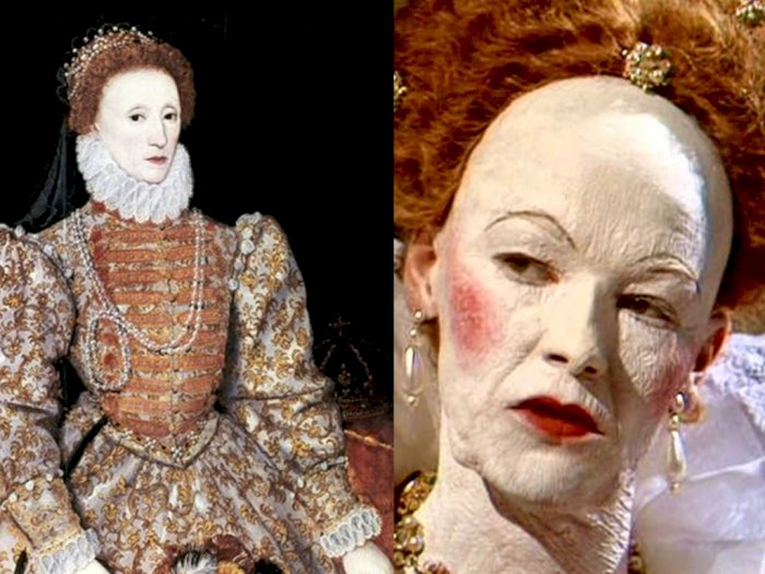 Terobsesi Cantik, Ratu Elizabeth I Ternyata Pakai Make Up Merkuri untuk Tutupi Bekas Cacar