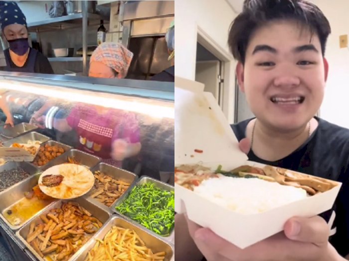 Viral, Pria Bagikan Pengalaman Makan Warteg di Taiwan, Publik Syok saat Tahu Harganya