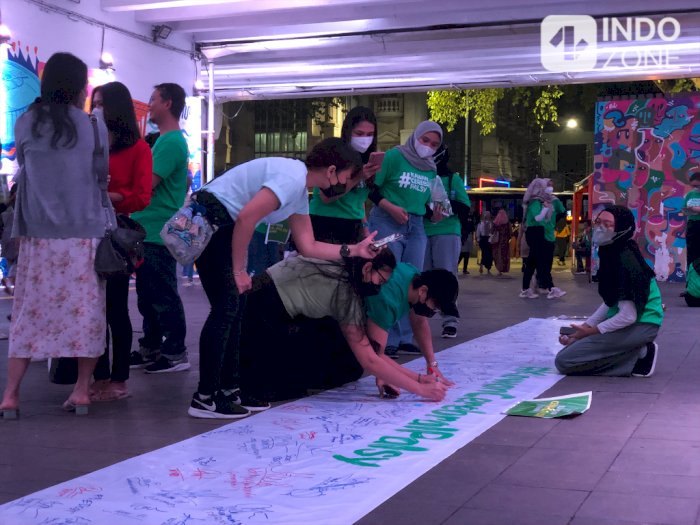 FOTO: Perayaan Hari Cerebral Palsy Sedunia yang Digelar di Terowongan Kendal, Jakpus