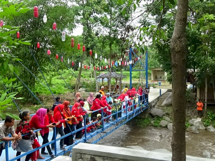 Dulunya Sungai Angker yang Ditakuti Orang, Kini Menjadi Taman Edukasi Bencana untuk Anak