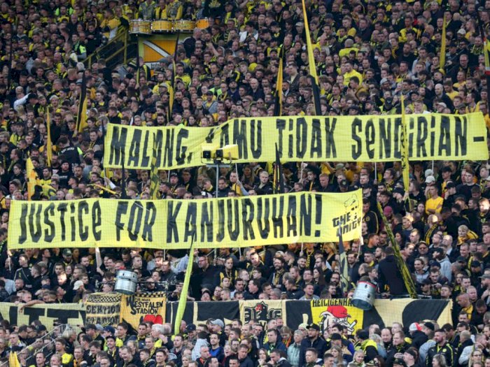 Empati Suporter Dortmund untuk Tragedi Kanjuruhan: Malang, Kamu Tidak Sendirian!