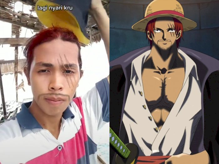 Pria Ini Bikin Parodi Akagami No Shanks Lagi Cari Kru, Terinspirasi dari Anime One Piece
