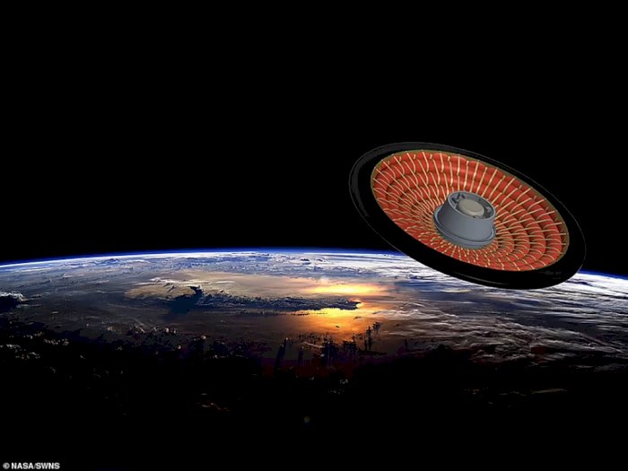 NASA Siap Luncurkan Piring Terbang Raksasa, Konon Bisa Bawa Manusia ke Mars