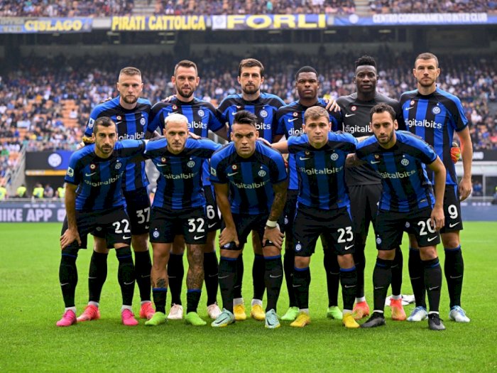 Hasil Liga Italia 2022/2023: Tampil Dominan, Inter Milan Hajar Salernitana 2-0