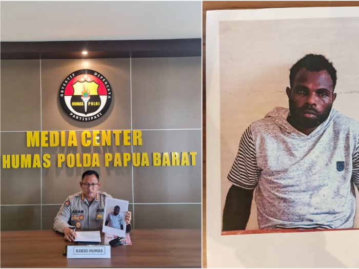 Polda Papua Barat Tangkap Buron Penyerang Pos Ramil yang Tewaskan 4 TNI, Pelaku Bawa Panah