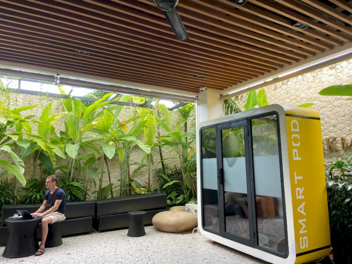 Ada di Bali! Smart Pod, Inovasi Ruangan Bekerja Portable Buat Kamu yang Butuh Fokus