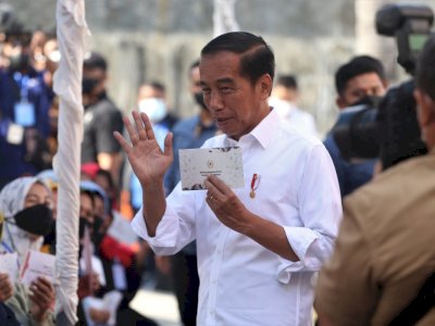Presiden Jokowi Ingin Upacara HUT RI pada Agustus 2024 Digelar di Halaman Istana IKN