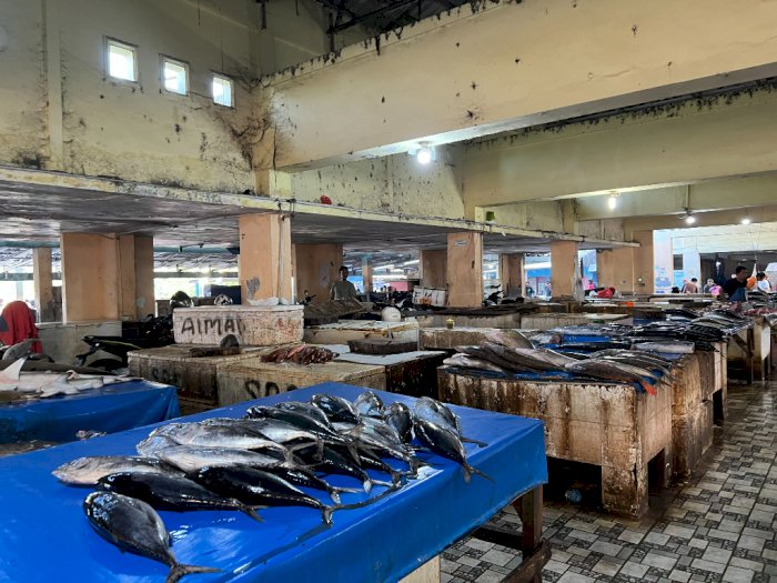 Gak Ditimbang, Tapi Ikan Segar di Pasar Ini Dijual Pakai Naluri Sang Pedagang