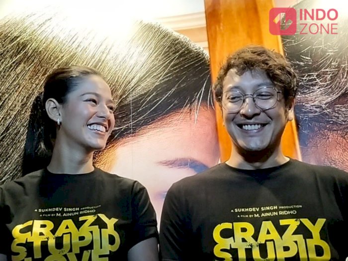 Susan Sameh Ngaku Grogi Harus Beradegan Ciuman dengan Dimas Anggara di 'Crazy Stupid Love'