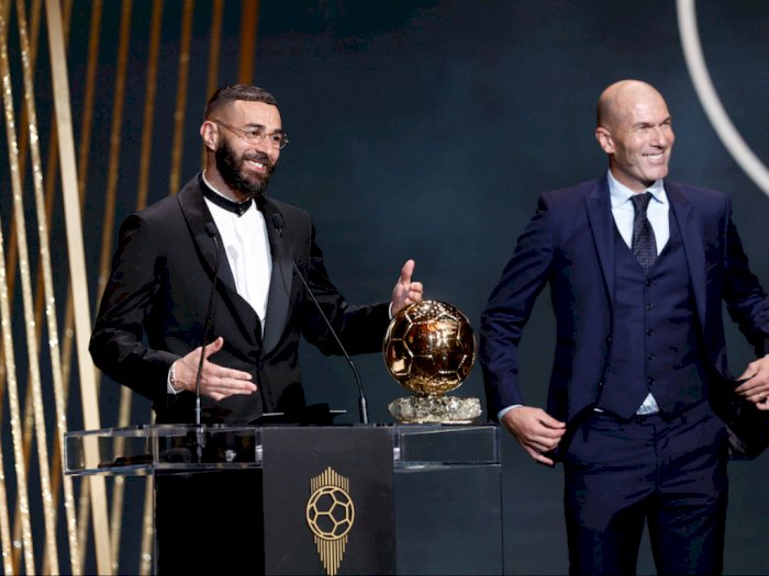 Sudah Menangi Ballon d’Or, Benzema Tetap Merasa Gak Selevel Ronaldo dan Zidane
