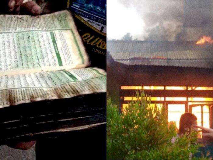Masya Allah, Sebuah Al-Qur'an Utuh dari Kebakaran di Pondok Pesantren Bulukumba