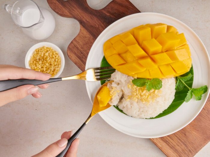 Resep Mango Sticky Rice, Makanan Khas Thailand yang Populer di Indonesia 