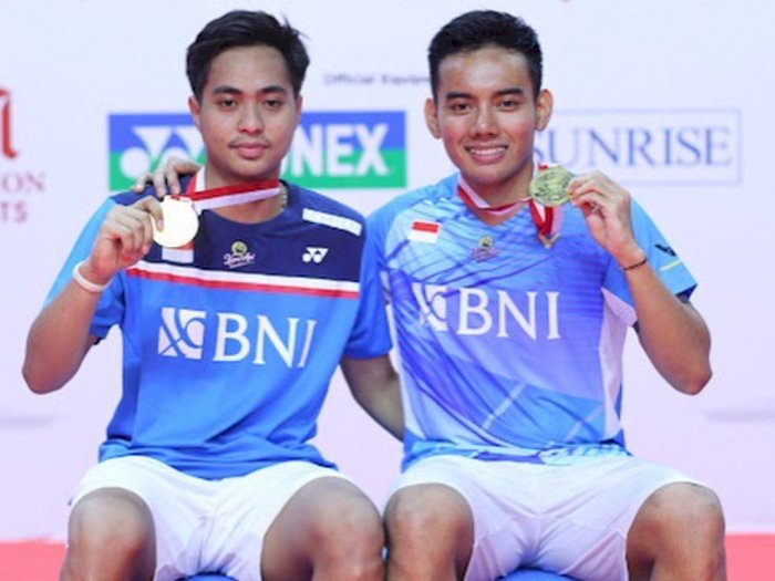 Juara Indonesia Masters Super 100, Pramudya Apresiasi Partner Barunya: Makasih Usahanya