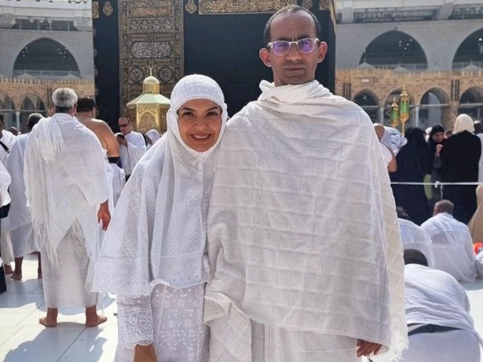 Najwa Shihab Manglingi Pakai Hijab saat Umrah, Aura Cantiknya Makin Terpancar