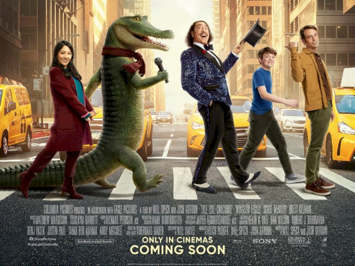 Film Drama Musikal 'Lyle, Lyle, Crocodile' Siap Hadirkan Petualangan Keluarga di Bioskop